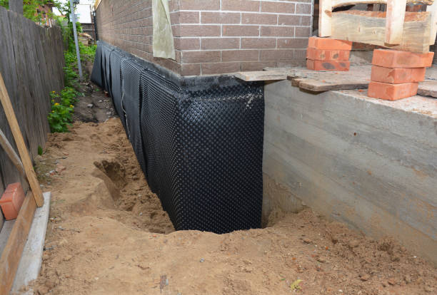 SJ Waterproofing Pros technician performing targeted Crawl Space Encapsulation assessment in Cowlesville, NY